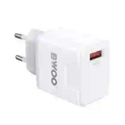 Sạc BWOO 2 cổng USB-A kèm cáp Type-C US CDA64VC 2